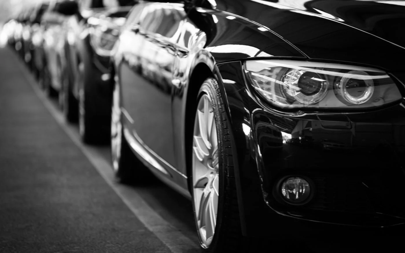 Automobiles Black And White